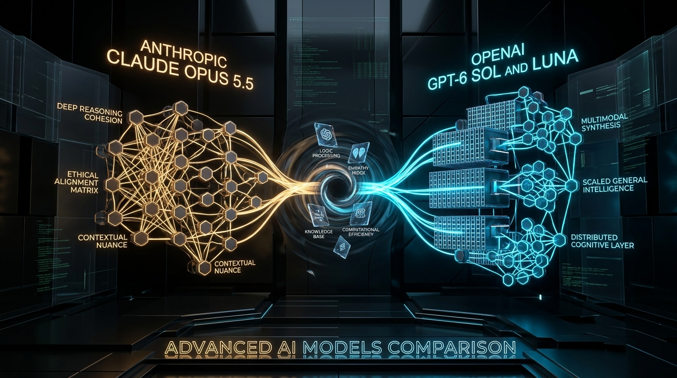 Claude Opus 5.5 vs GPT-6 Sol and Luna: The Next Generation of AI Models cover
